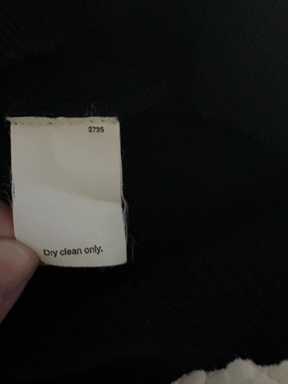 J. Crew Black Silk* Ribbed Top XS* - Picture 8 of 8